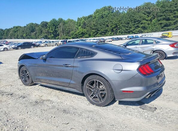 1FA6P8TH7M5157240 2021 FORD MUSTANG Gray Rear left