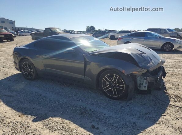 1FA6P8TH7M5157240 2021 FORD MUSTANG Gray Front right