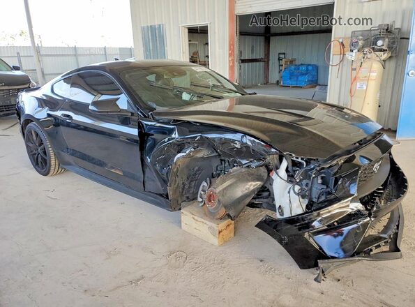 1FA6P8TH7N5107083 2022 FORD MUSTANG Black Front right
