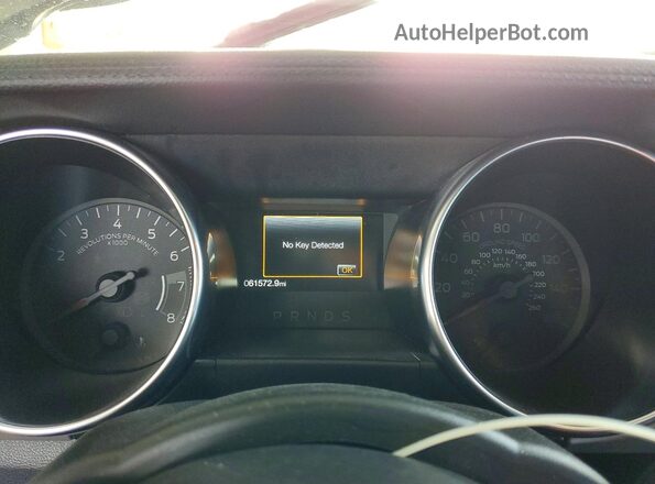 1FA6P8TH7N5107083 2022 FORD MUSTANG Black Instrument cluster view