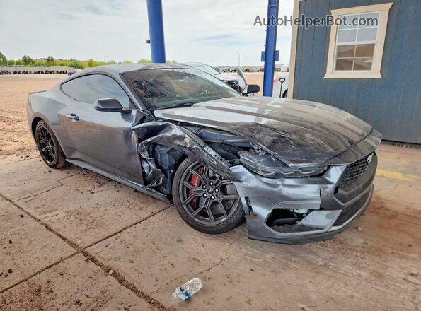 1FA6P8TH7R5110054 2024 FORD MUSTANG Charcoal წინა მარჯვენა