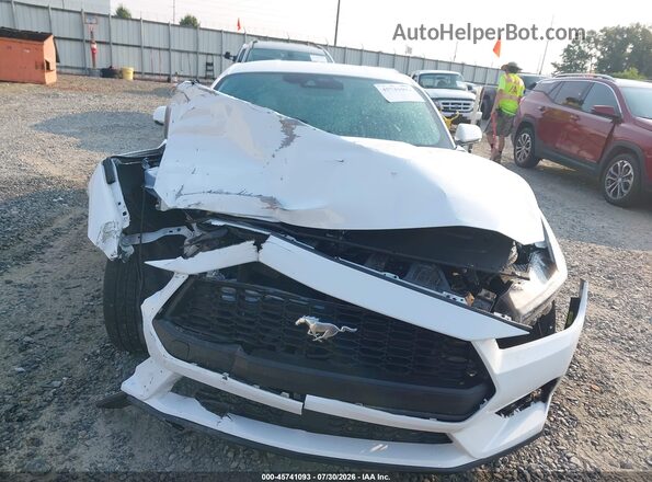 1FA6P8TH7R5111849 2024 FORD MUSTANG White Widok zestawu wskaźników