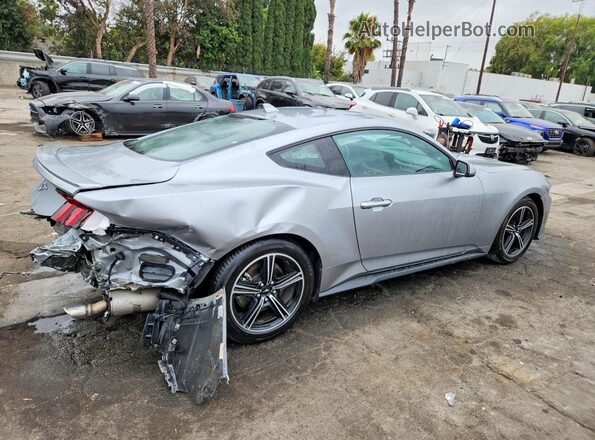 1FA6P8TH7R5113231 2024 FORD MUSTANG Silver Задня права чверть