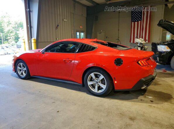 1FA6P8TH7R5118588 2024 FORD MUSTANG Red Rear left