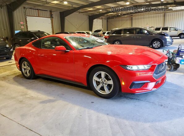 1FA6P8TH7R5118588 2024 FORD MUSTANG Red Front right