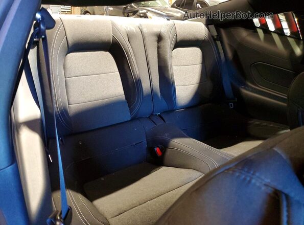 1FA6P8TH7R5118588 2024 FORD MUSTANG Red Rear seats view