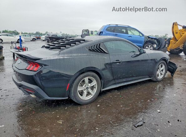 1FA6P8TH7R5122320 2024 FORD MUSTANG Black Tył prawy