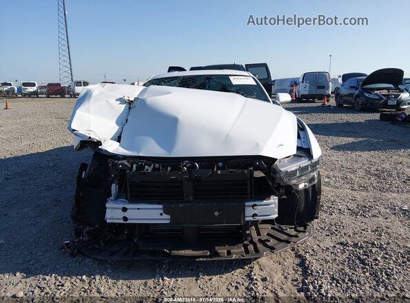 1FA6P8TH7S5118225 2025 FORD MUSTANG White Вид щитка приладів