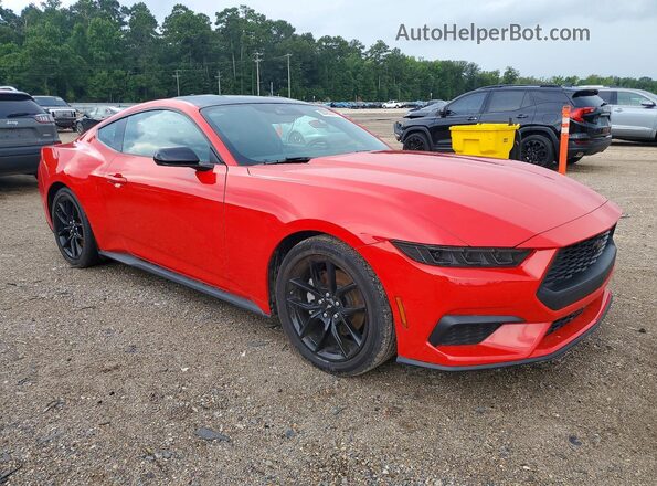 1FA6P8TH7S5123327 2025 FORD MUSTANG Red წინა მარჯვენა