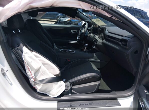 1FA6P8TH7T5113723 2026 FORD MUSTANG White Front interior view
