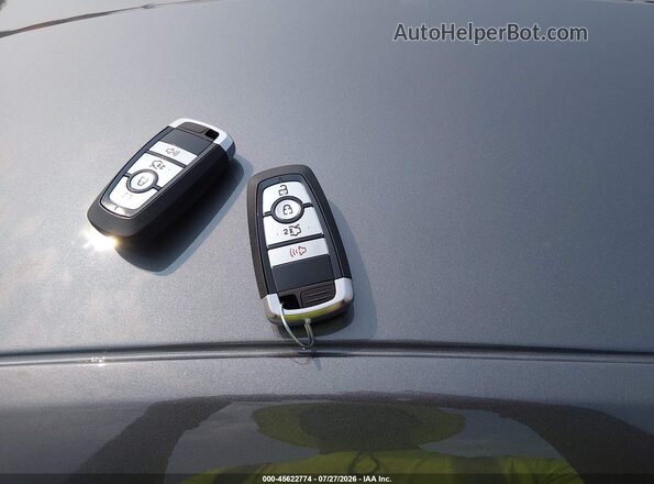 1FA6P8TH7T5116282 2026 FORD MUSTANG Gray წინა პანელის ხედი