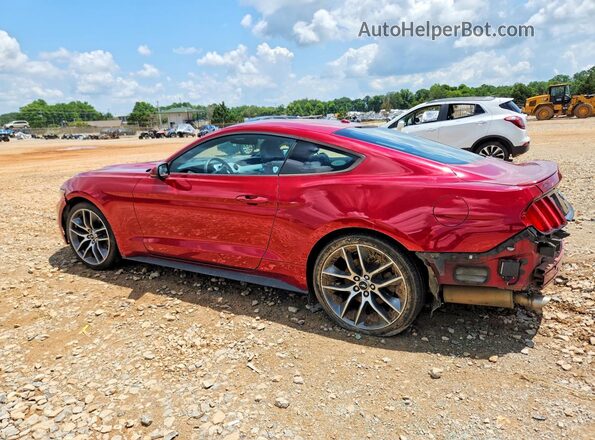 1FA6P8TH8G5235822 2016 FORD MUSTANG Темно-бордовый Задняя левая четверть