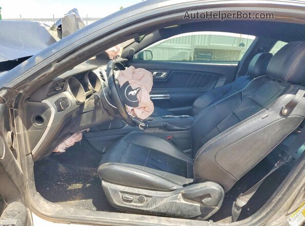 1FA6P8TH8G5278279 2016 FORD MUSTANG Gray წინა სალონის ხედი