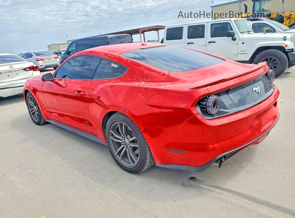 1FA6P8TH8G5316271 2016 FORD MUSTANG Красный Задняя левая четверть