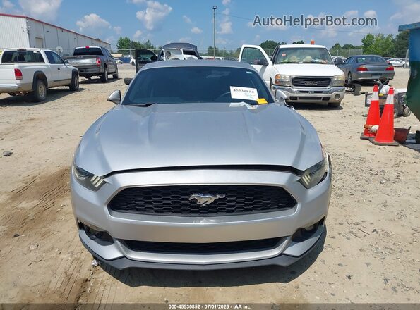 1FA6P8TH8H5214065 2017 FORD MUSTANG Silver უკანა სალონის ხედი