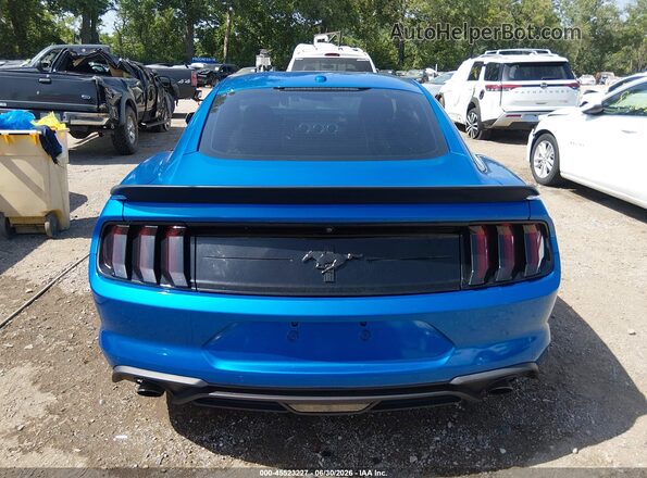 1FA6P8TH8K5120436 2019 FORD MUSTANG Синий 