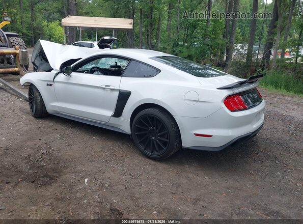 1FA6P8TH8K5129489 2019 FORD MUSTANG White უკანა მარცხენა
