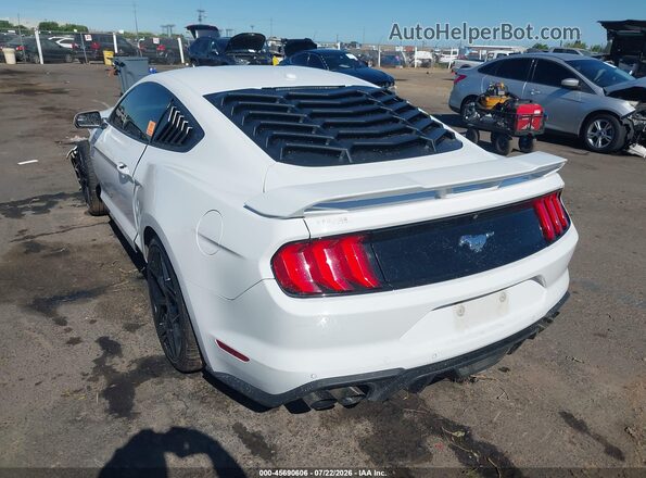 1FA6P8TH8K5169295 2019 FORD MUSTANG White უკანა მარცხენა