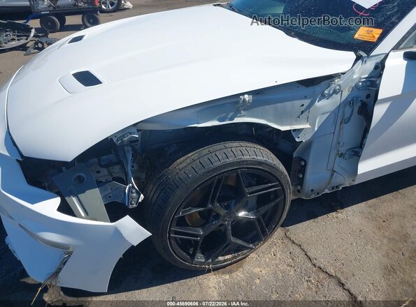 1FA6P8TH8K5169295 2019 FORD MUSTANG White წინა ხედი