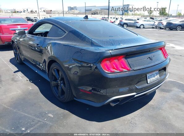 1FA6P8TH8M5146604 2021 FORD MUSTANG Black უკანა მარცხენა