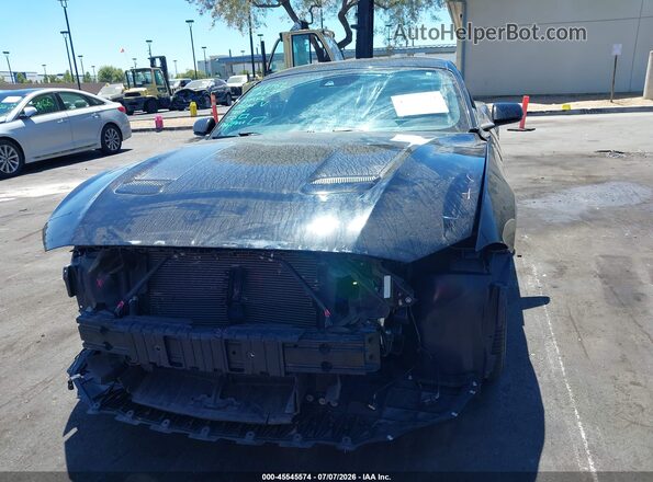 1FA6P8TH8M5146604 2021 FORD MUSTANG Black უკანა სალონის ხედი