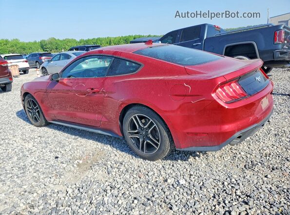 1FA6P8TH8M5152757 2021 FORD MUSTANG Red Հետևի ձախ