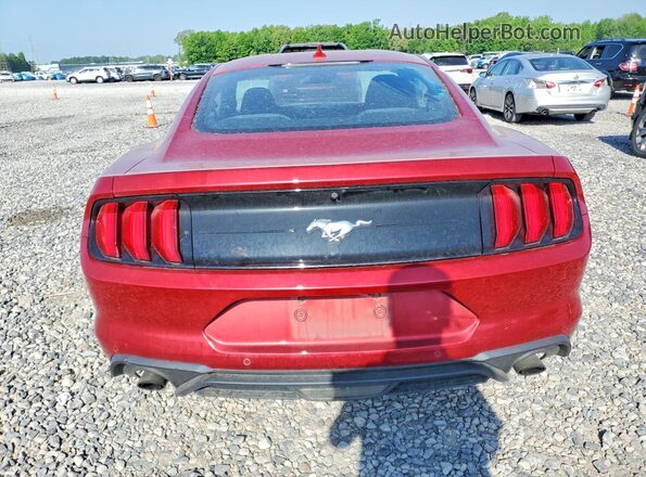 1FA6P8TH8M5152757 2021 FORD MUSTANG Red Հետևի տեսք
