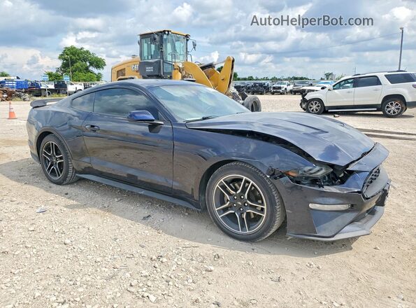1FA6P8TH8M5155156 2021 FORD MUSTANG Black Delantero derecho