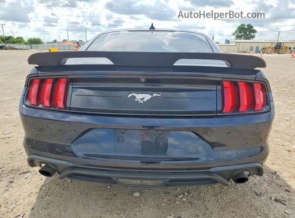 1FA6P8TH8M5155156 2021 FORD MUSTANG Black Vista trasera