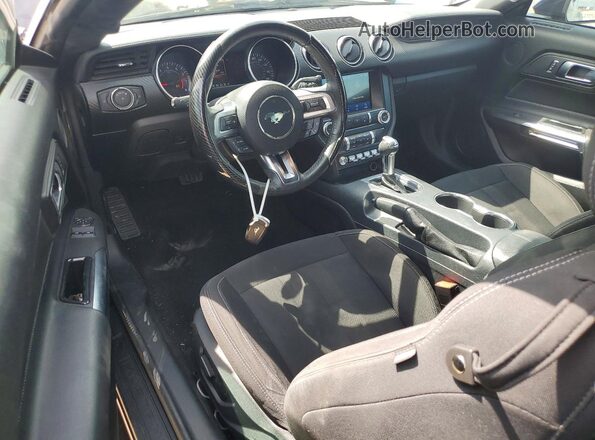 1FA6P8TH8M5155156 2021 FORD MUSTANG Black Vista del salpicadero