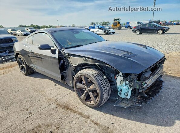 1FA6P8TH8M5155254 2021 FORD MUSTANG Black Առջևի աջ