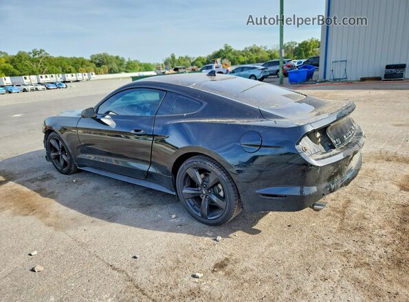 1FA6P8TH8M5155254 2021 FORD MUSTANG Black Հետևի ձախ