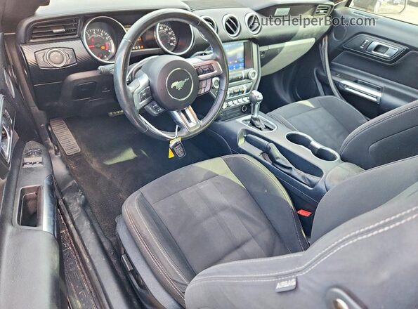 1FA6P8TH8M5155254 2021 FORD MUSTANG Black Առջևի վահանակի տեսք