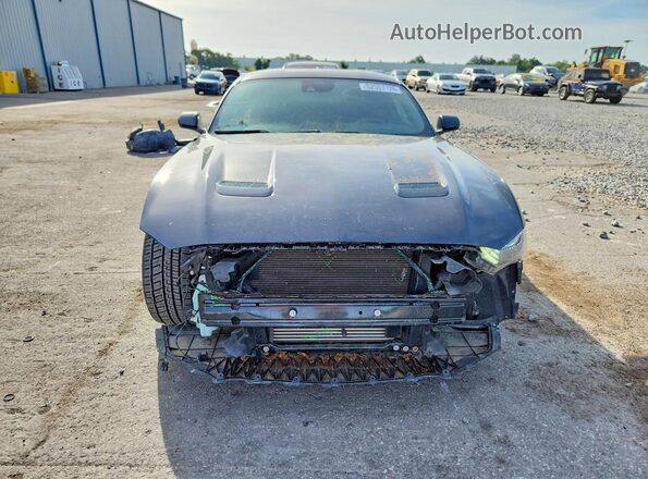 1FA6P8TH8M5155254 2021 FORD MUSTANG Black Դիմացի տեսք