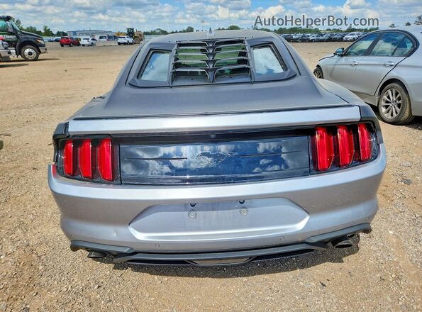1FA6P8TH8N5105231 2022 FORD MUSTANG Gray უკანა ხედი