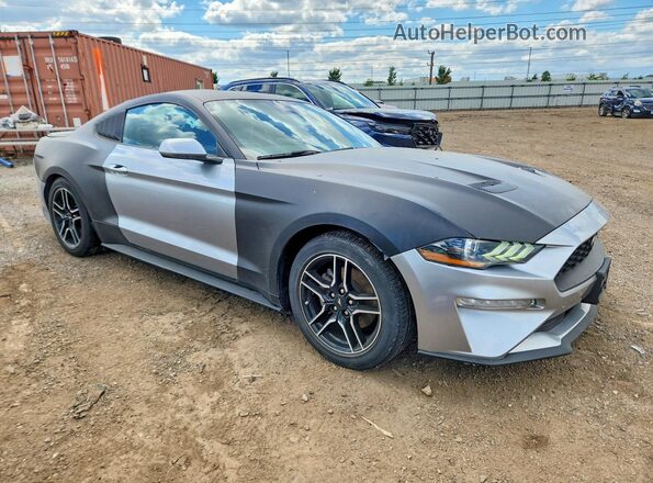 1FA6P8TH8N5105231 2022 FORD MUSTANG Gray წინა მარჯვენა