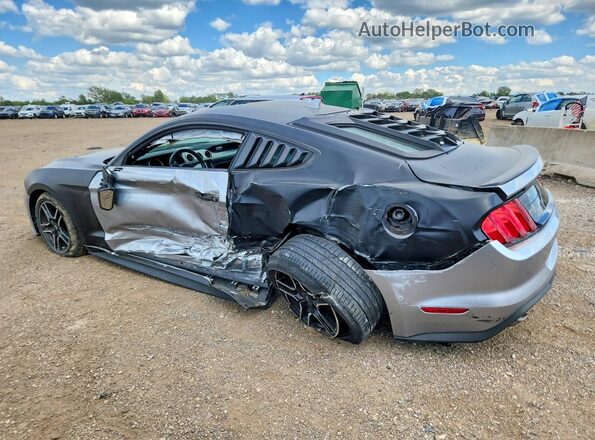 1FA6P8TH8N5105231 2022 FORD MUSTANG Gray უკანა მარცხენა