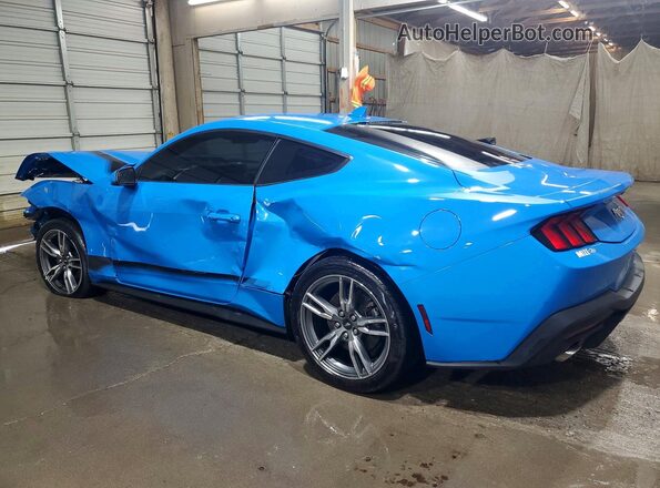 1FA6P8TH8R5114467 2024 FORD MUSTANG Blue Հետևի ձախ