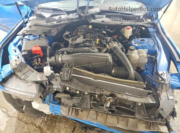 1FA6P8TH8R5114467 2024 FORD MUSTANG Blue Սալոնի հետևի տեսք