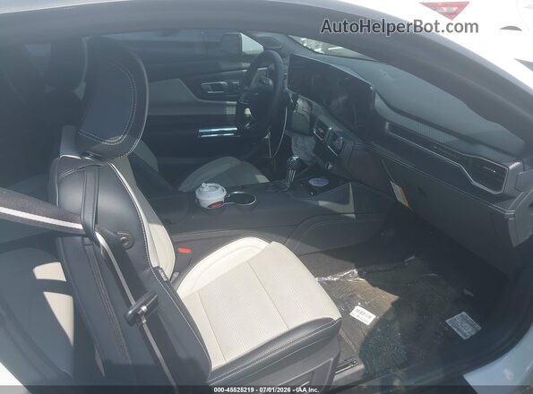 1FA6P8TH8R5121855 2024 FORD MUSTANG White Front interior view