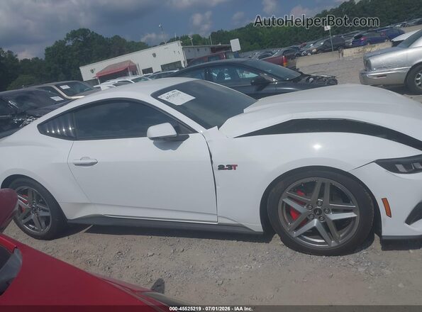 1FA6P8TH8R5121855 2024 FORD MUSTANG White Rear interior view