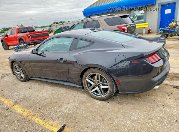 1FA6P8TH8R5140762 2024 FORD MUSTANG Gray Trasero izquierdo