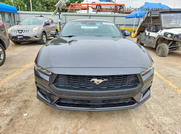 1FA6P8TH8R5140762 2024 FORD MUSTANG Gray Vista frontal