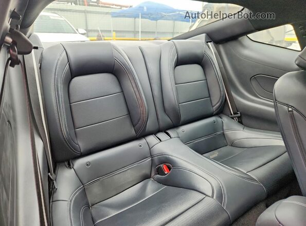 1FA6P8TH8R5140762 2024 FORD MUSTANG Gray Vista de los asientos traseros