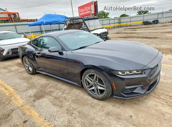 1FA6P8TH8R5140762 2024 FORD MUSTANG Gray Delantero derecho
