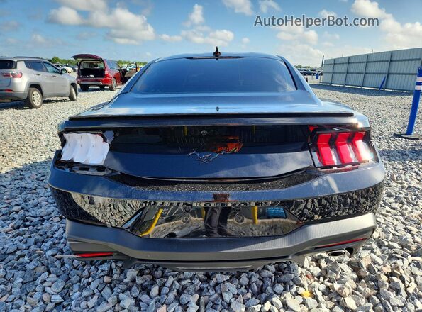 1FA6P8TH8S5103393 2025 FORD MUSTANG Black Widok z tyłu