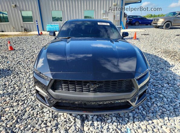 1FA6P8TH8S5103393 2025 FORD MUSTANG Black Widok z przodu