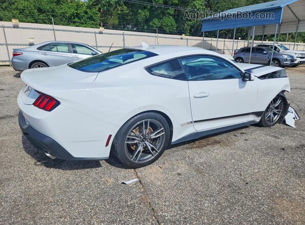 1FA6P8TH8S5110053 2025 FORD MUSTANG White Задня права чверть