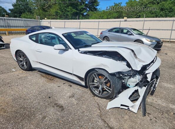 1FA6P8TH8S5110053 2025 FORD MUSTANG White Передня права чверть