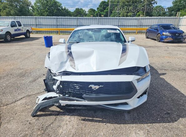 1FA6P8TH8S5110053 2025 FORD MUSTANG White Вид спереду